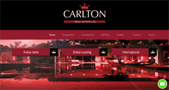 Desktop Screenshot of carltonrealestate.ae